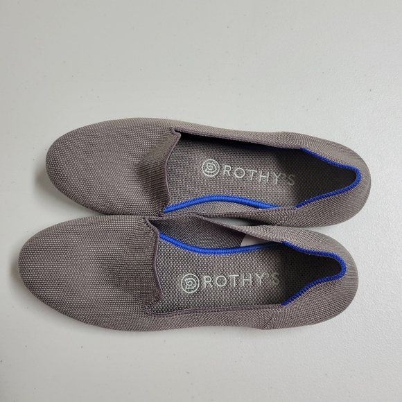 Rothy's The Loafer Mocha Round Toe Slip On Ballet Flat Shoes. - Picture 12 of 12